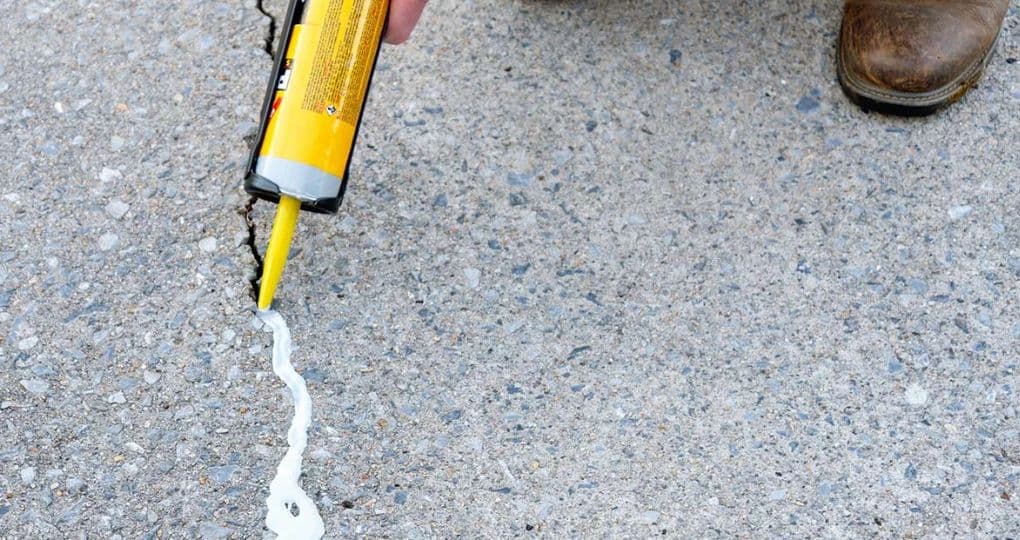 Réparation de fissure